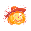 Halloween Pumpkin Scarecrow