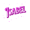 Isabel name personalized