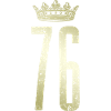 76 Number Crown