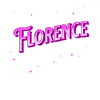 Florence name personalized