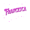 Francesca name personalized