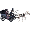 Skeleton Horse And Carriage