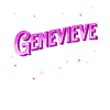Noms Geneviève personnalisés