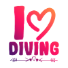 I love diving
