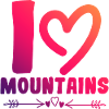 I love mountains