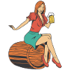 Frau Bierfass