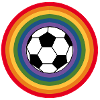 fußball Regembogen
