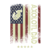 American Flag - Axolotl Dad