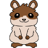 Little dear sweet hamster
