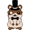 Mr. Hamster Cylinder Hat