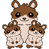 Happy Hamster Family Kids