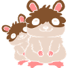 Family Hamster small child