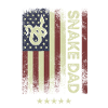 USA American Flag - Snake Dad