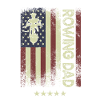 USA American Flag - Rowing Father
