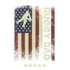 American Flag - Rugby Dad