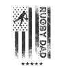 American Flag - Rugby Dad