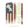 Drapeau américain - Riding Father