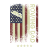 USA American Flag - Rowing Father