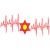 David's Star on cardiac signals.