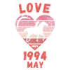 Amour équitation anniversaire mai 1994
