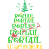 Bobtail Hund Weihnachten Hunderasse