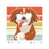 Pekingese Kaffee-Sonnenbrille