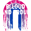 Bi Bruyant et fier Bisexuel Citation Motivationnelle Bi