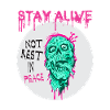 Funny Halloween Zombie Apocalypse Tshirt/Design