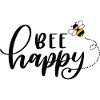Bee Happy - Funny Bee