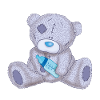 Purple teddy bear