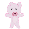 Cute Pig all pink