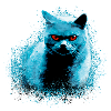 Chat,Chat Bleu, Cimetière des Câlins