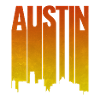 Austin Skyline Abendlicht