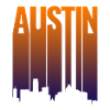 Austin Skyline Gradient