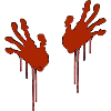 bloody hands