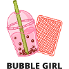 Bubble girl