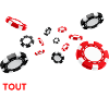 Tout dans la bouche