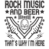 Rock and Roll Bier Liebhaber