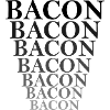 BACON wird kleiner verlauf