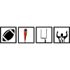 American Football Symbols Squares
