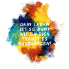 Bunter Motivationsspruch
