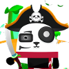 panda pirate