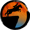 Horse riding dressage
