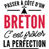 Breton et perfection / cadeau breton