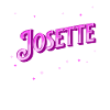Josette nom personnalisé