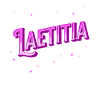 Laetitia nom personnalisé