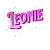 Leonie's name personalized