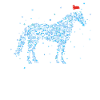 Pferdebesitzer Weihnachtsmotiv Nikolausmütze