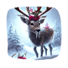 Christmas motif reindeer