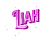 Liah name personalized
